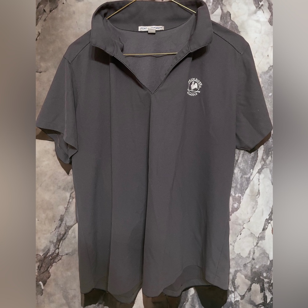 Grey Primrose Teachers Shirt
